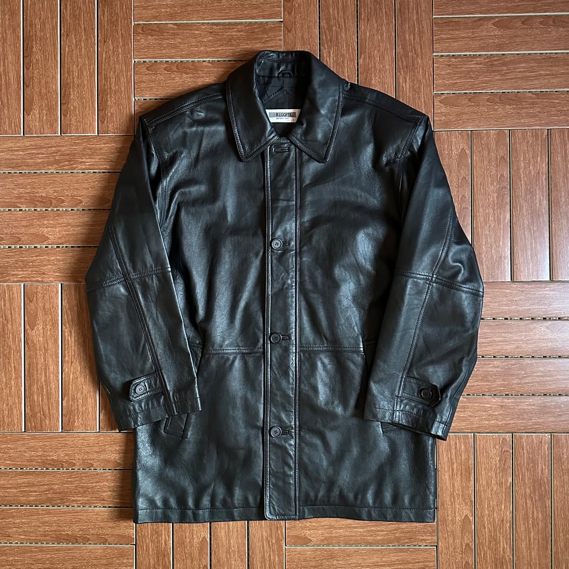 Mr. Looper sheep skin leather car coat 상품이미지1