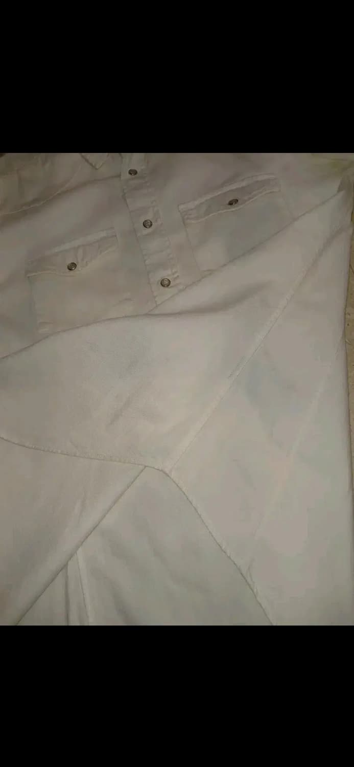 TOM FORD WHITE COTTON WESTERN SHIRTS 상품이미지7