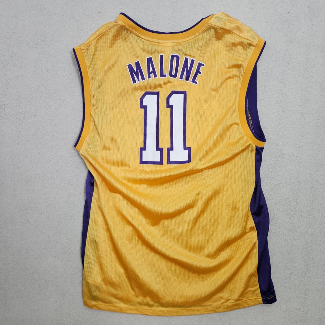 리복 레이커스 칼 말론 져지 XL 상품이미지2