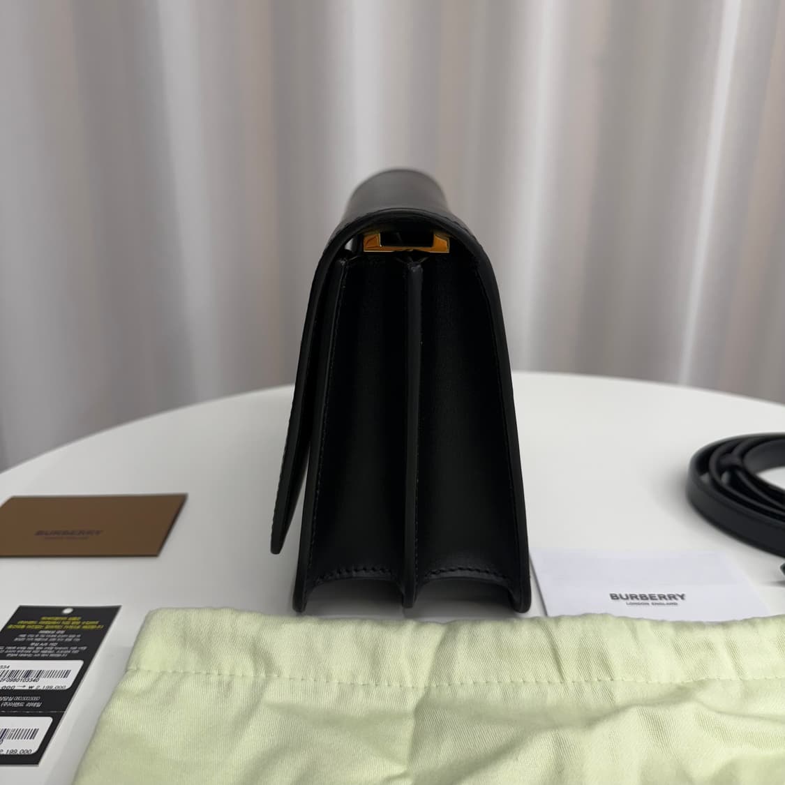[정품] 버버리 TB백 스몰 블랙 상품이미지5