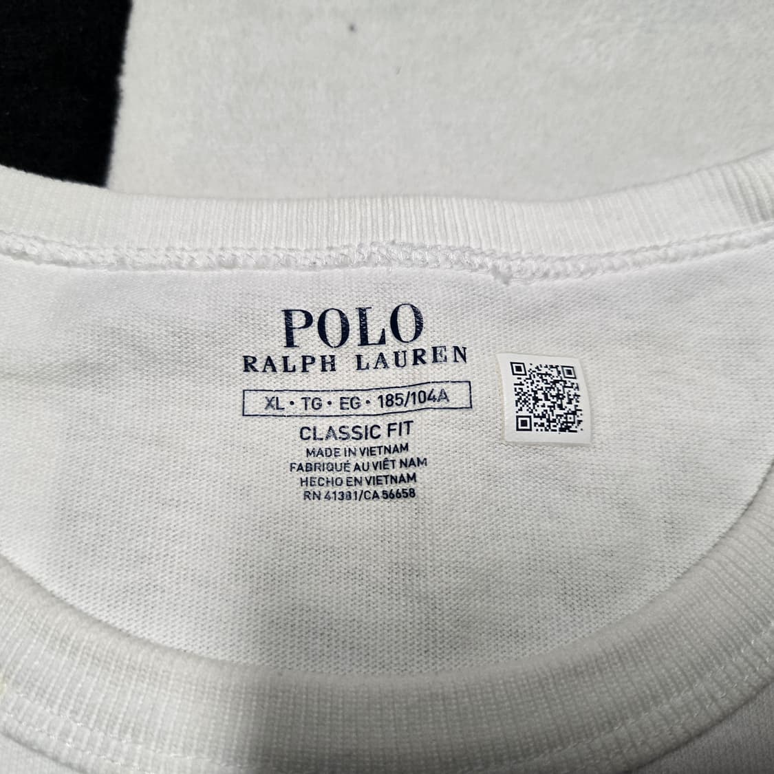 XL 폴로랄프로렌 클래식 헤비웨이트 반팔 티셔츠 화이트 상품이미지3