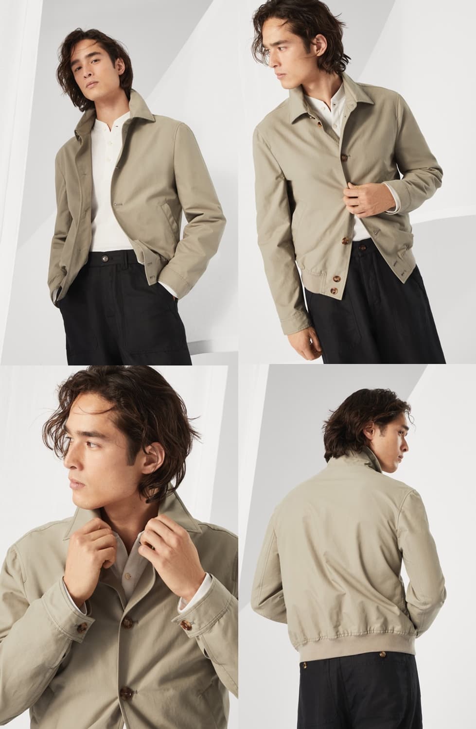 브루넬로 쿠치넬리 / 신상 테크노 블루종 / 50 (100-105) 상품이미지8