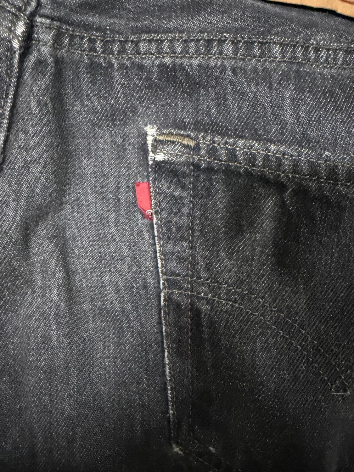 90's usa 리바이스 501 블랙  상품이미지3