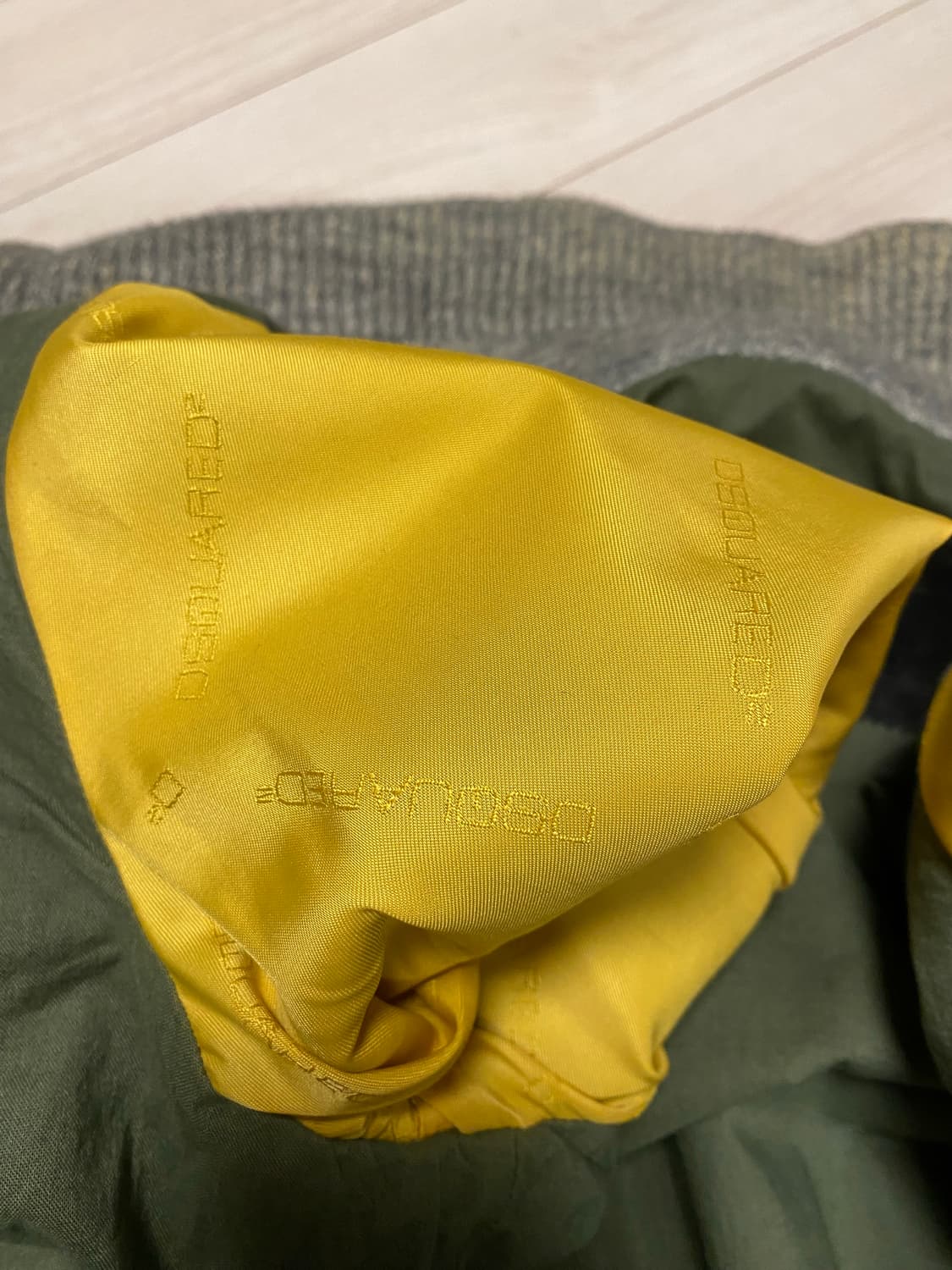 니트레이어드 라이더가죽 집업자켓 상품이미지7