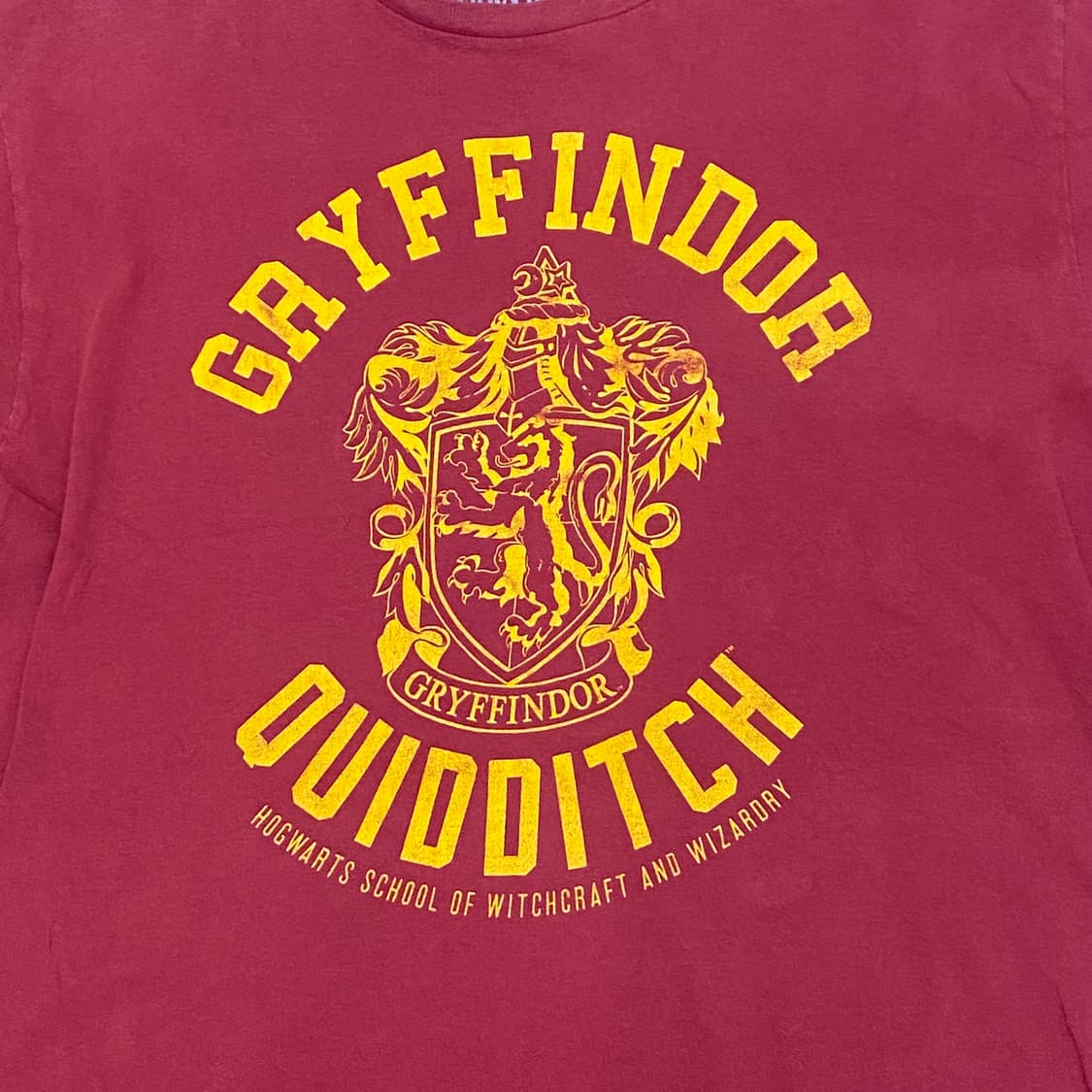 미국 빈티지 해리포터 그리핀도르 정식 굿즈티 반팔티 상품이미지4
