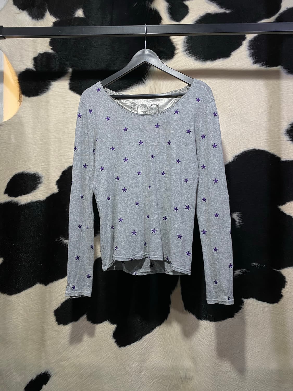 Honeysuckle rose 별 자수 디테일 롱슬리브 상품이미지2