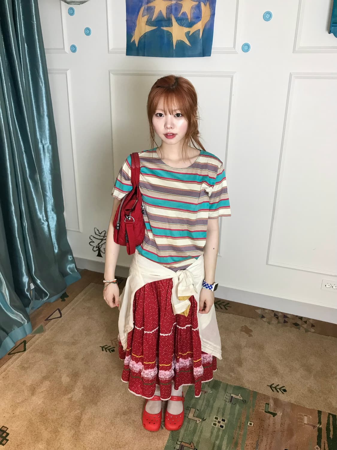 팝☆ 톡톡 튀는 코디🍰 완전 딸기 소녀~ ~ 코디셋🍓 상품이미지5