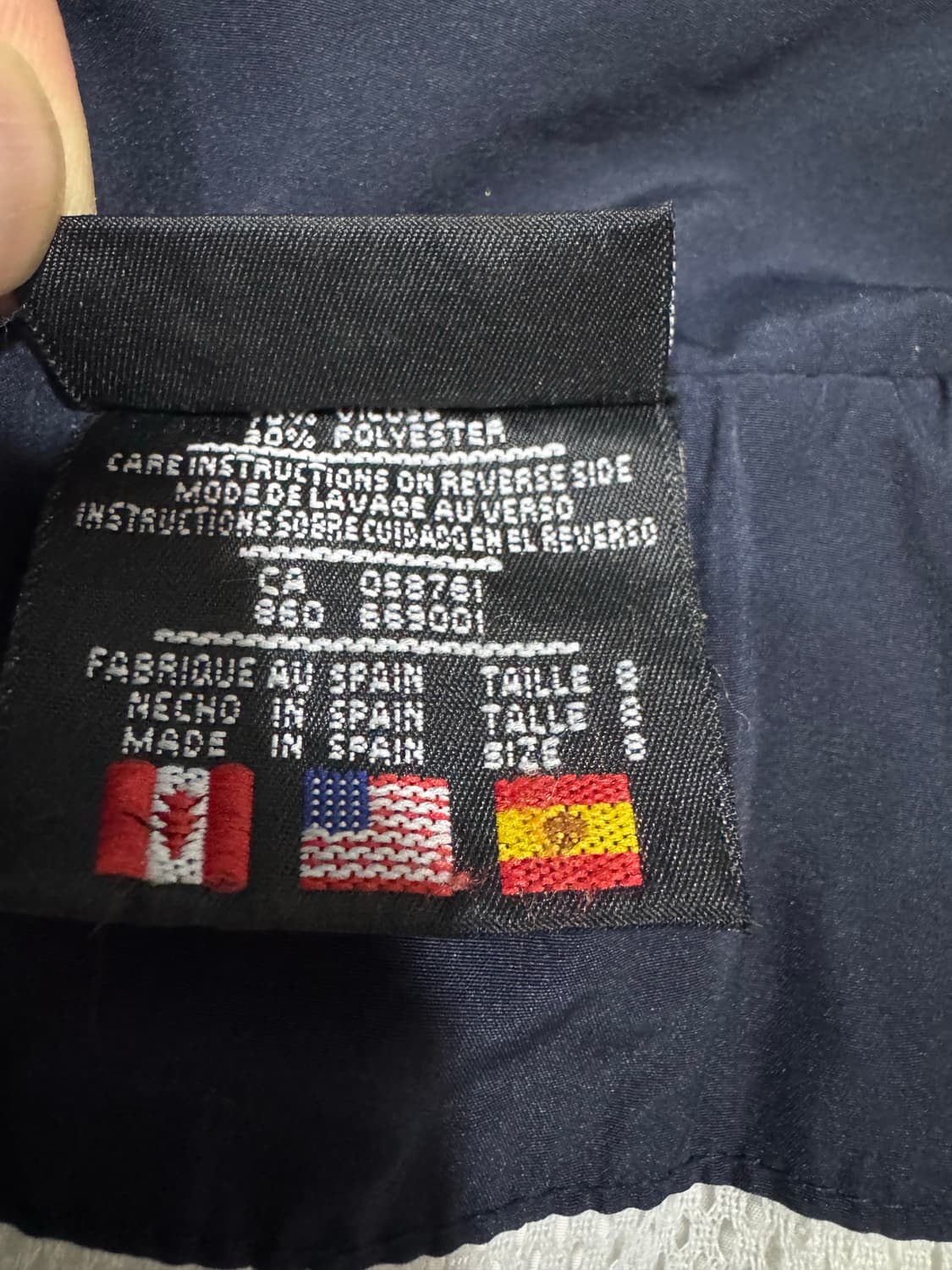 아디다스 올드스쿨 흰검 범고래 빅로고 바람막이 상품이미지6