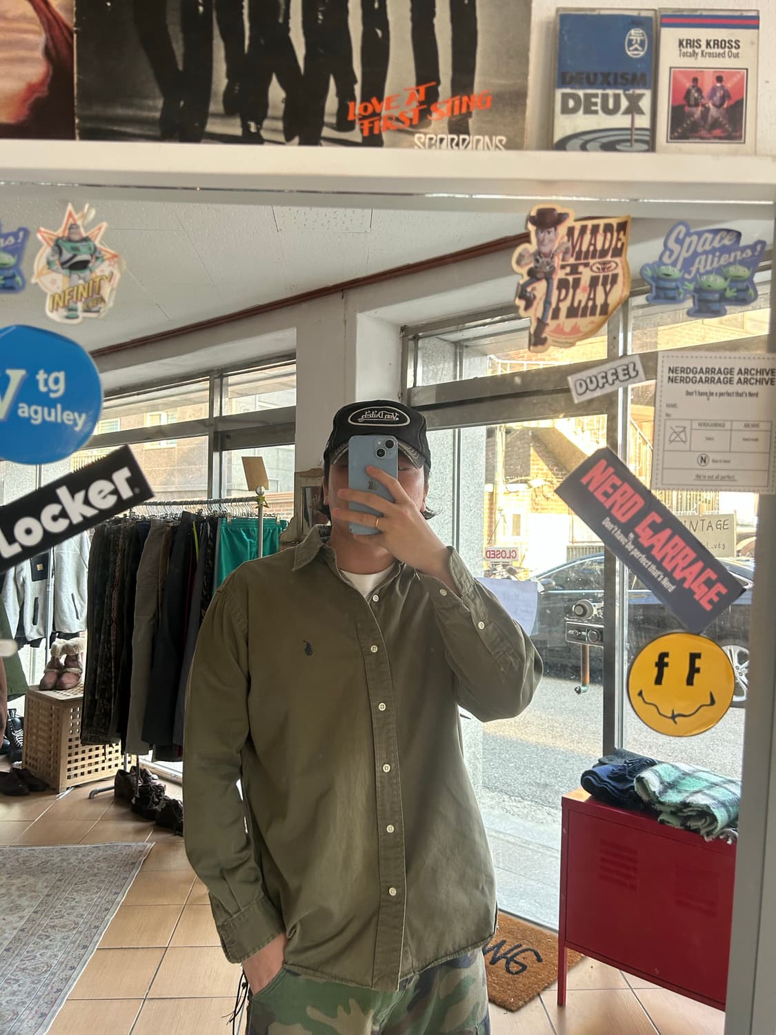 00‘s 폴로 버튼다운셔츠 올리브 상품이미지7