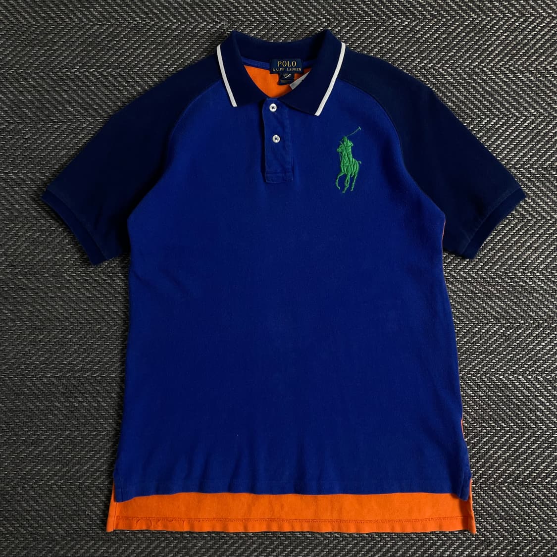 폴로 랄프로렌 컬러블럭 빅포니 피케이 티셔츠y 3547 상품이미지3