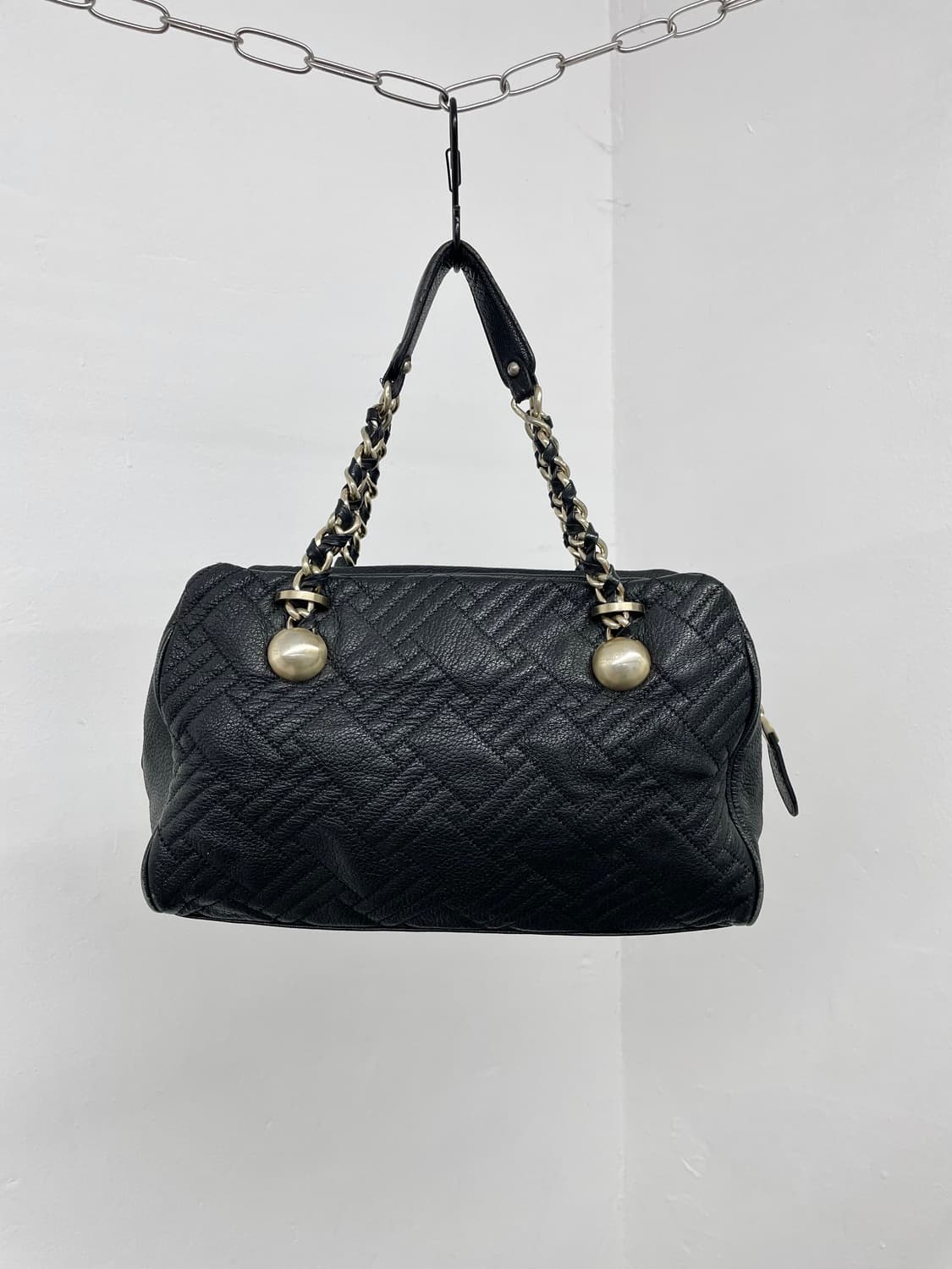 발렌시아가 00s 퀼팅 체인 보스톤백 상품이미지8