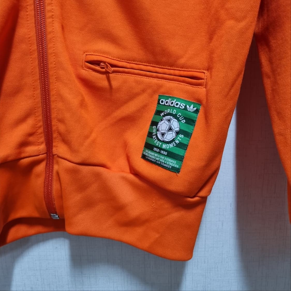 아디다스 네덜란드 74 트랙탑 오렌지 상품이미지3
