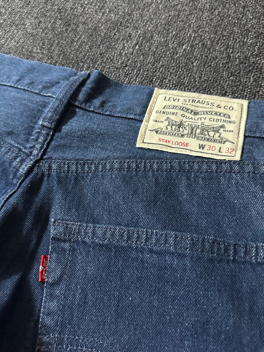 리바이스 Levis Stay Loose 진청 데님 상품이미지4