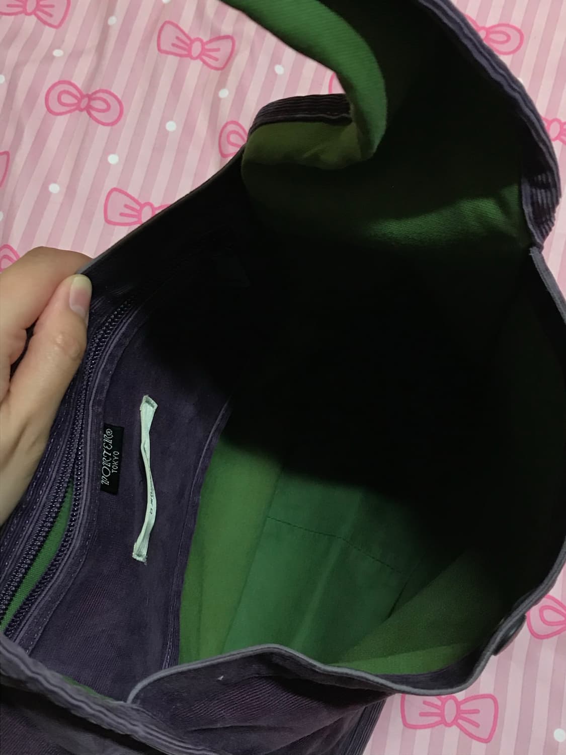 요시다포터 스모키 퍼플 토트백 숄더백 상품이미지8