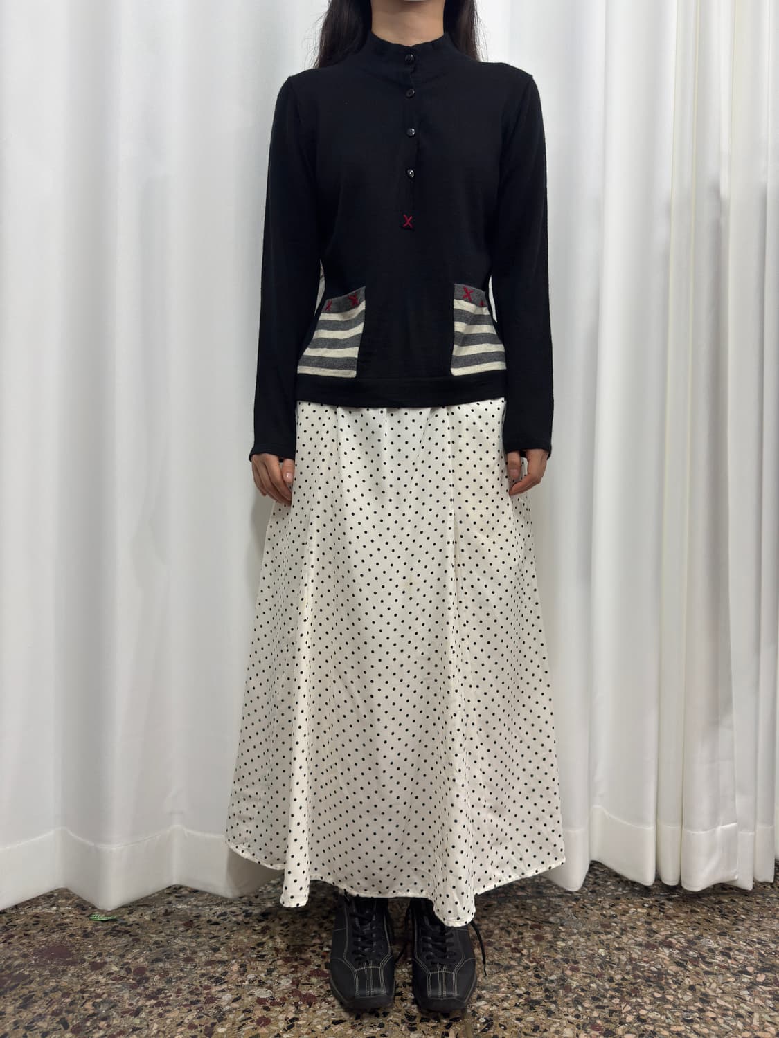 earth dot long skirt 상품이미지2