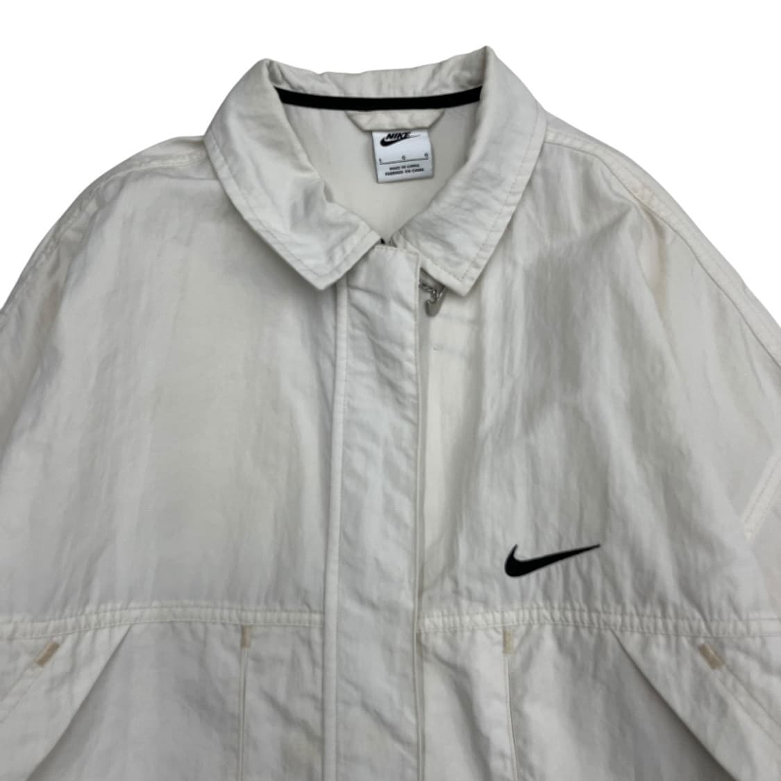 나이키 블랙 로고 바람막이 L 상품이미지5