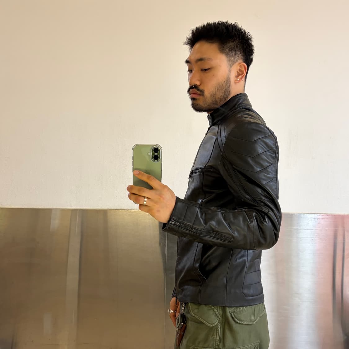 아르마니 익스체인지 바이커 자켓  상품이미지2