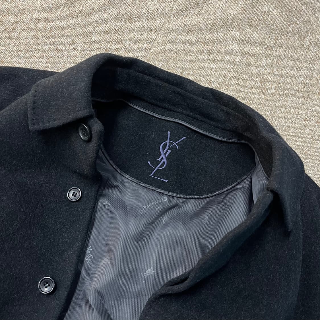  YSL 입생로랑 핸드매이드 코트 상품이미지4