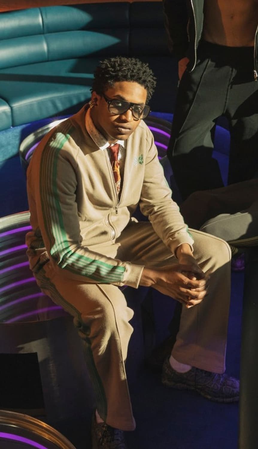 니들스 x 누비안 트랙팬츠 스트레이트 s 상품이미지1