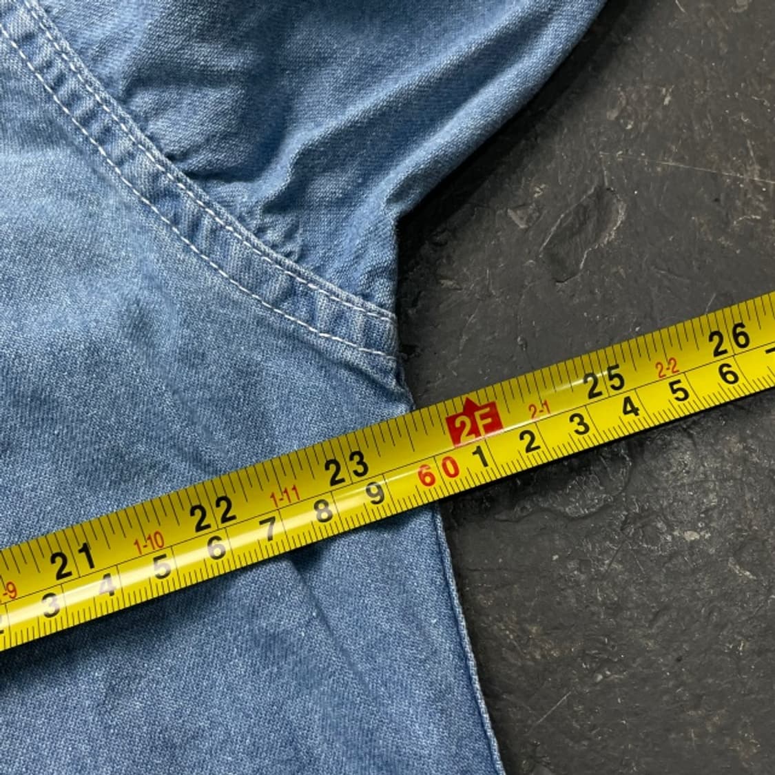 100 리바이스 데님셔츠 청남방 상품이미지5