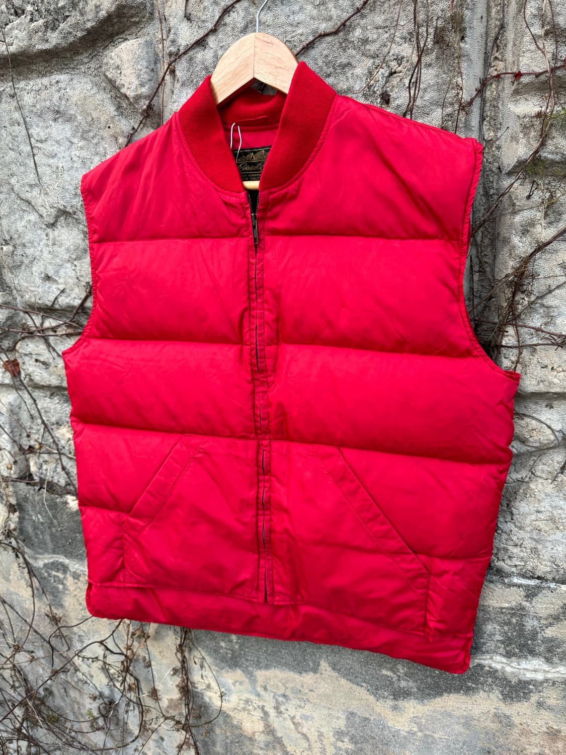 90s 에디바우어 구스 다운 패딩 베스트 조끼 m 상품이미지3