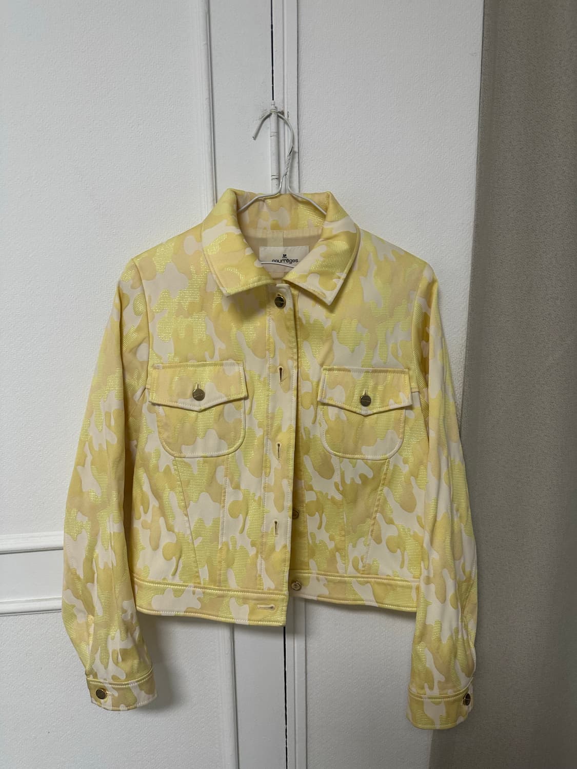 꾸레쥬 패턴 자켓  상품이미지2