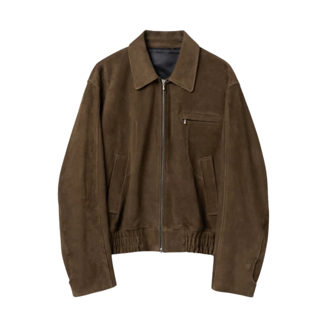 [M] STU 고트 스웨이드 자켓 브라운 상품이미지2