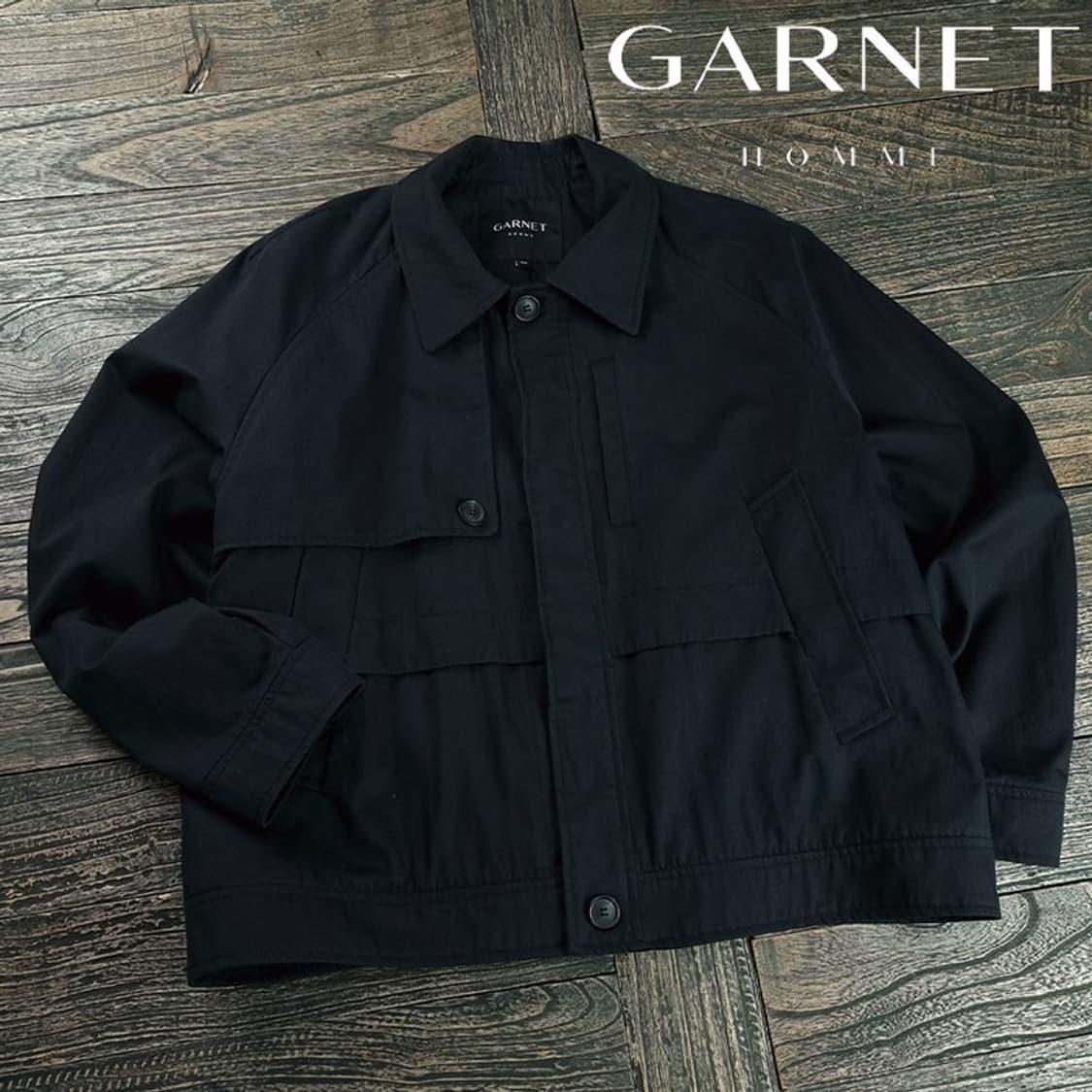 [가넷 옴므] 23 S/S 건플렙 오버사이즈 블루종 자켓 M19946 상품이미지1