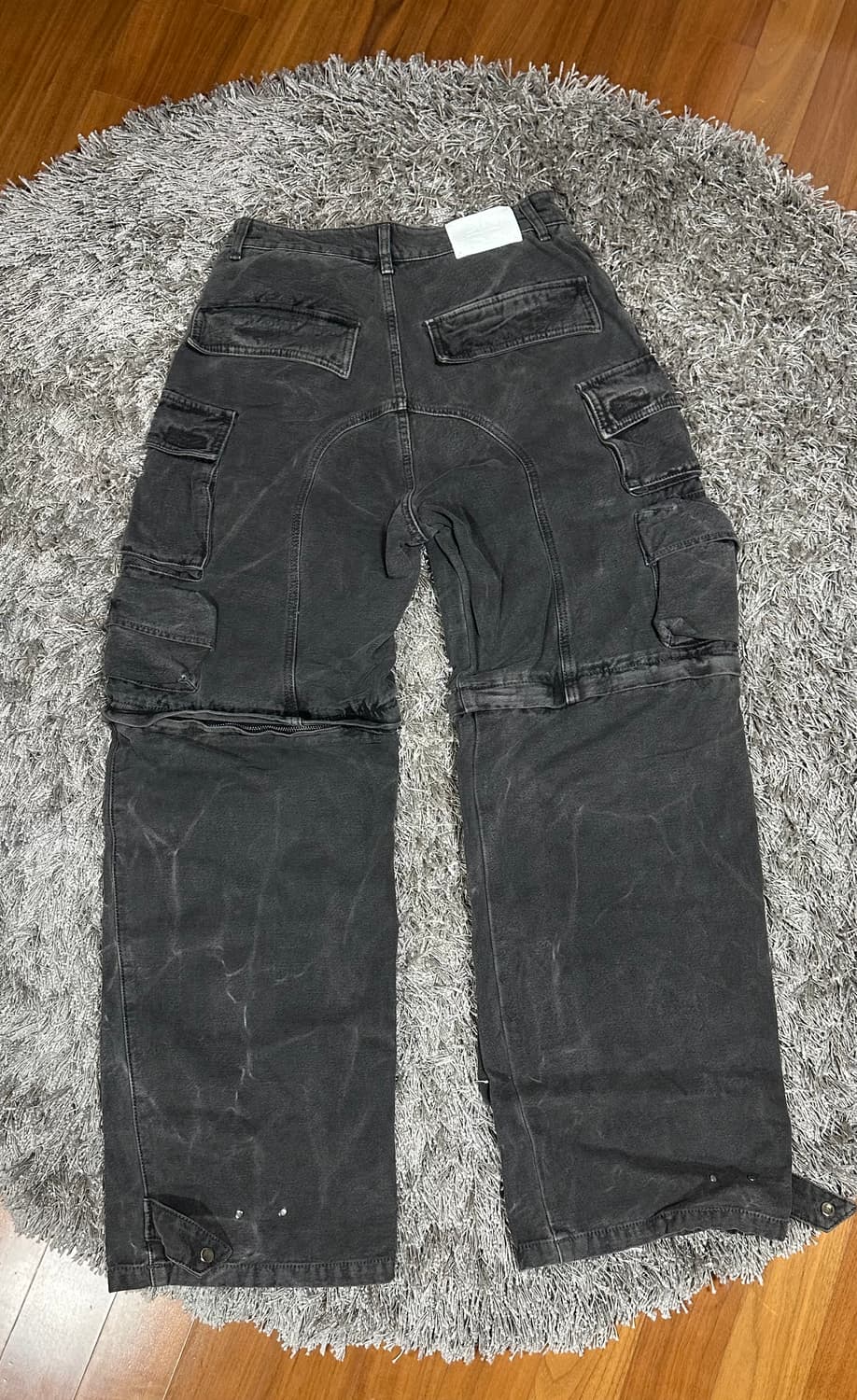 [S] dnsr 디앤써 피그다잉 투웨이 카고 팬츠 상품이미지3