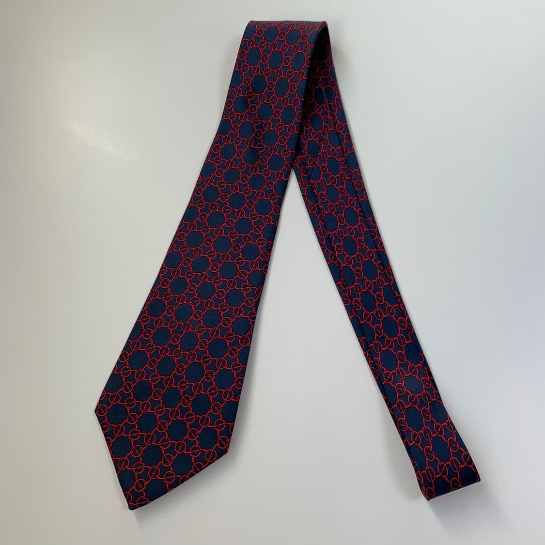 에르메스(HERMES) 명품 프랑스 100실크 클래식넥타이 A등급 상품이미지7