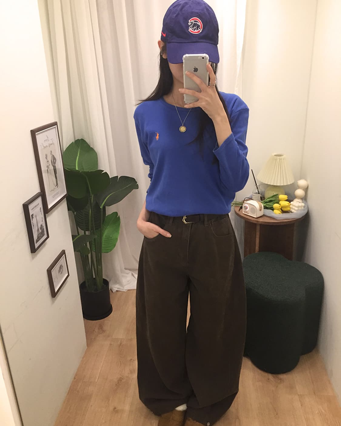 여성 폴로 라운드 7부 티셔츠 95 상품이미지1