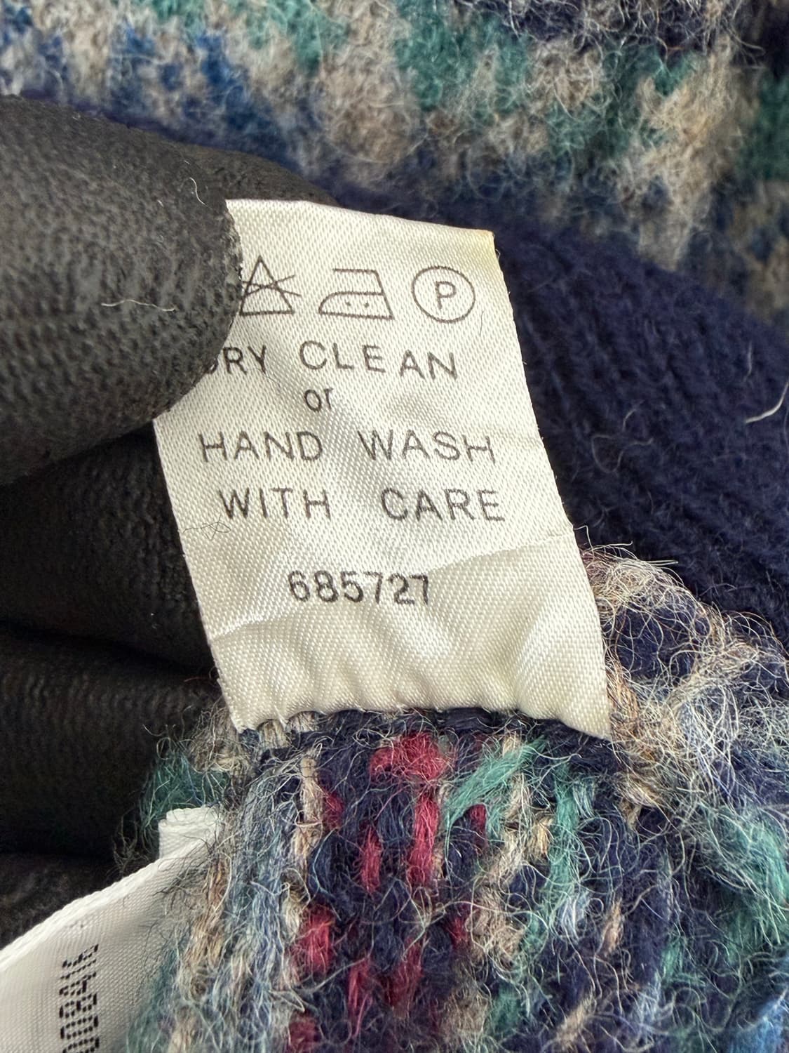 90's YSL 입생로랑 디퓨전 옴므 니트  상품이미지7