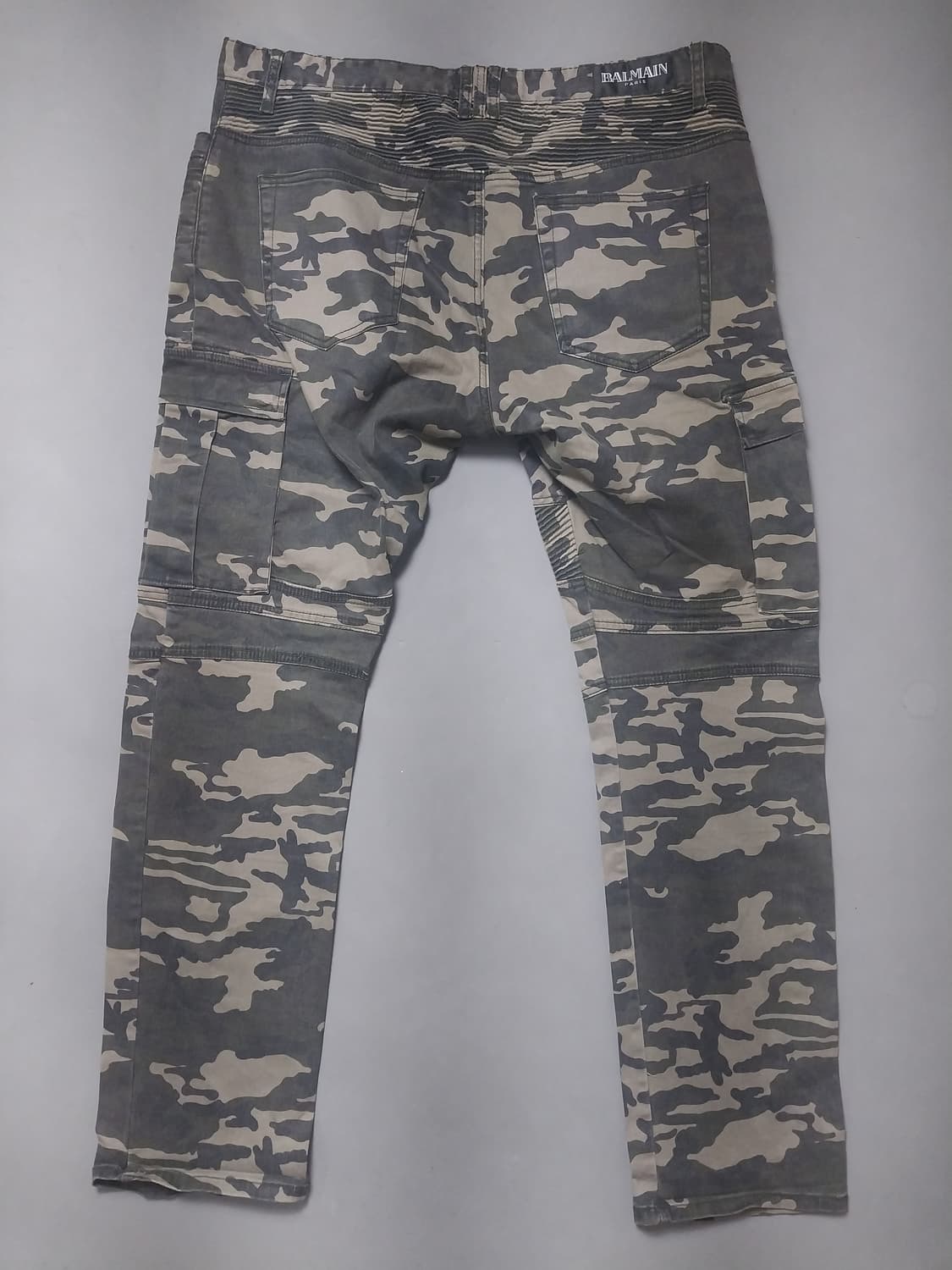 [40] 발망 밀리터리 카모플라쥬 바이커 카고 팬츠 상품이미지7