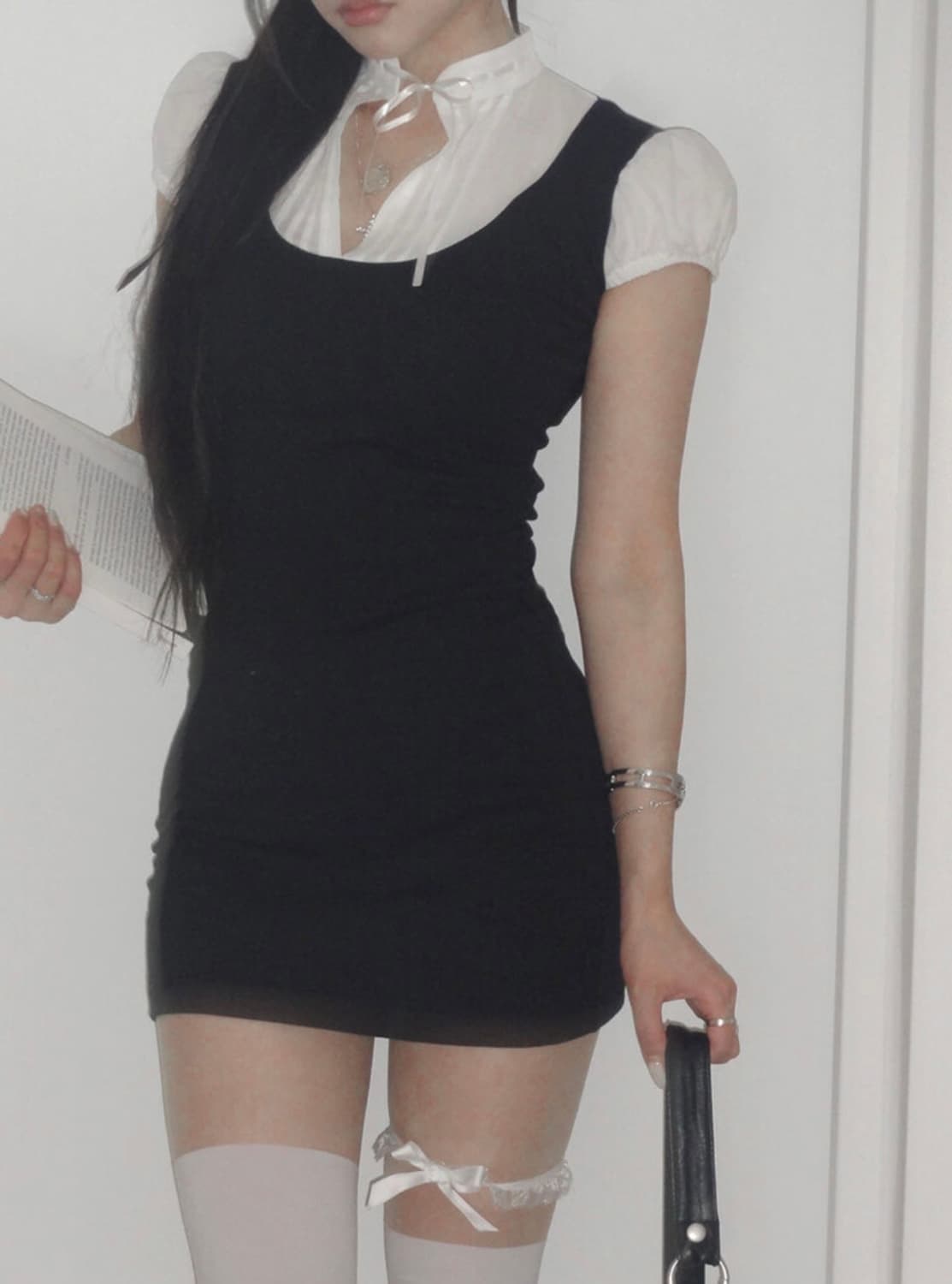 엔젤넘버555 이터널 걸후드 드레스 eternal girlhood 상품이미지3