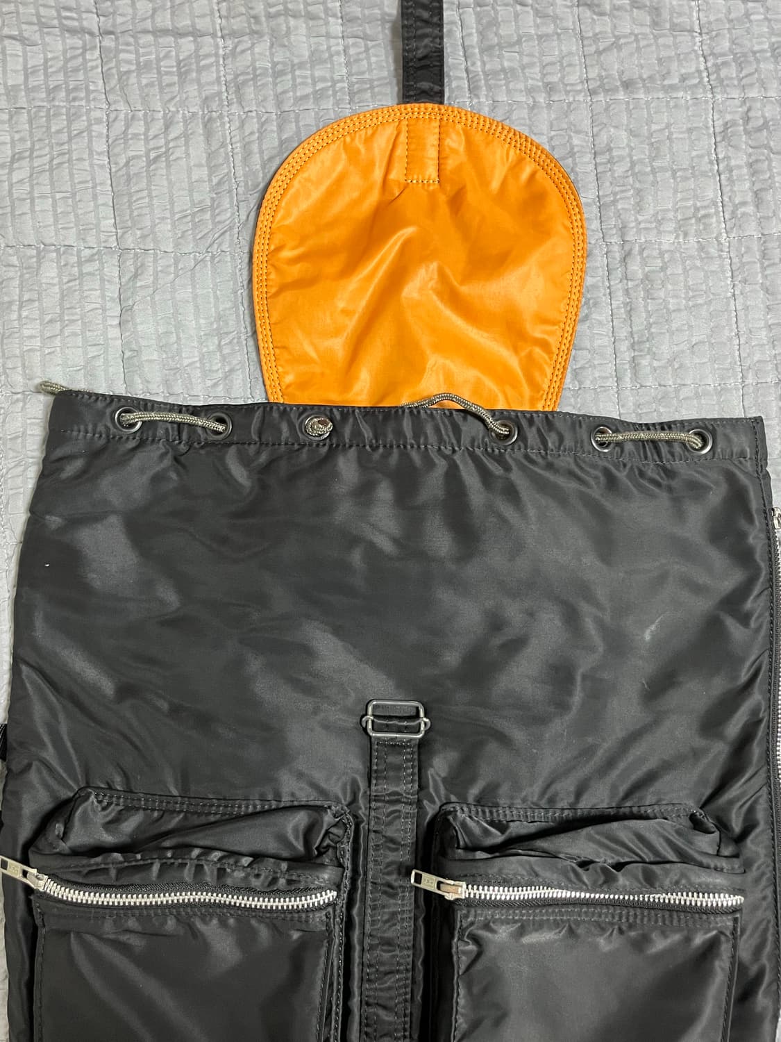 Porter 요시다 포터 탱커 지퍼백팩  럭색 블랙 상품이미지4