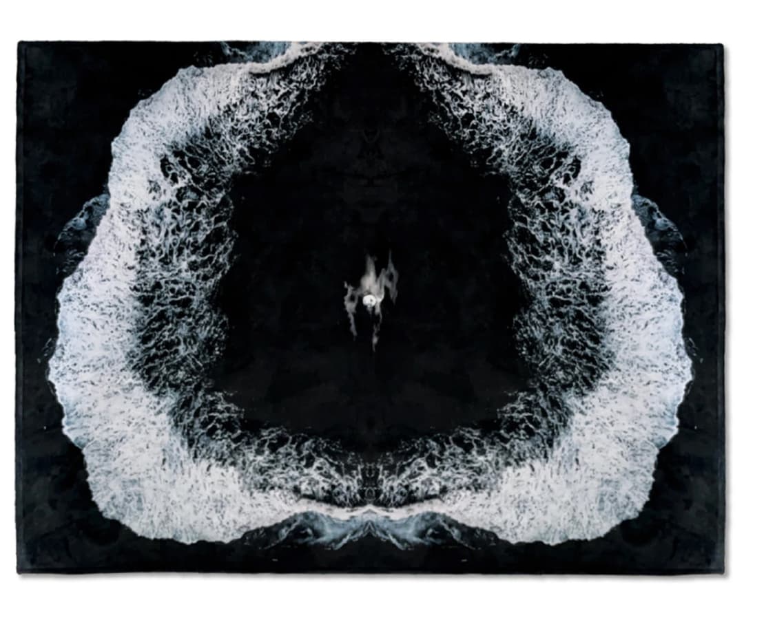 블랙 인테리어 카펫 Oong BLACK KCALB (단종) 상품이미지1