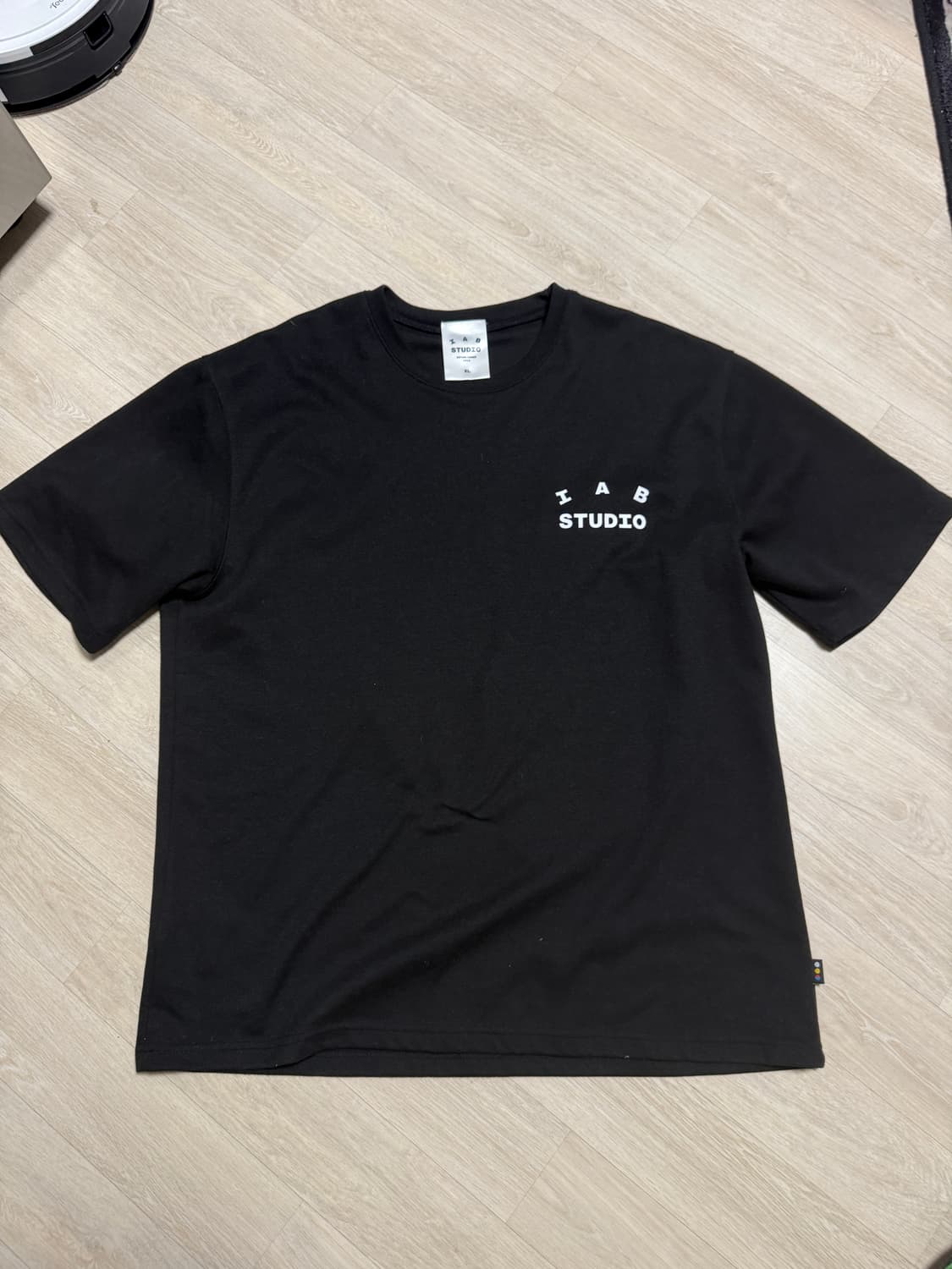 아이앱 스튜디오 블랙 반팔티 XL 상품이미지1