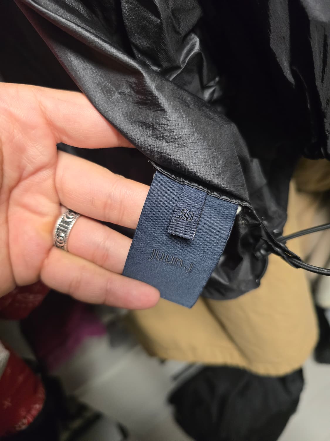 준지 바람막이형 셔츠 판매(50사이즈) 상품이미지3