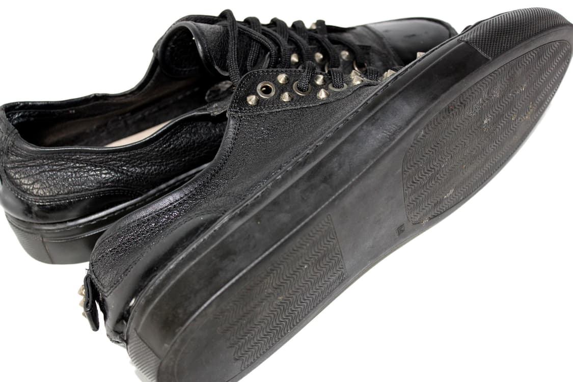 Neil Barrett Leather Stud Sneakers 상품이미지5