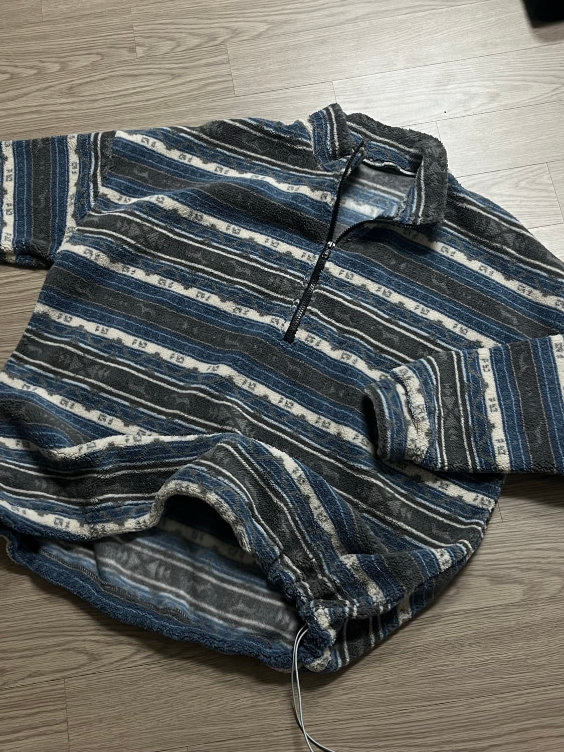 [새상품] 신칠라 맛 반집업 하프집업 후리스 상품이미지1