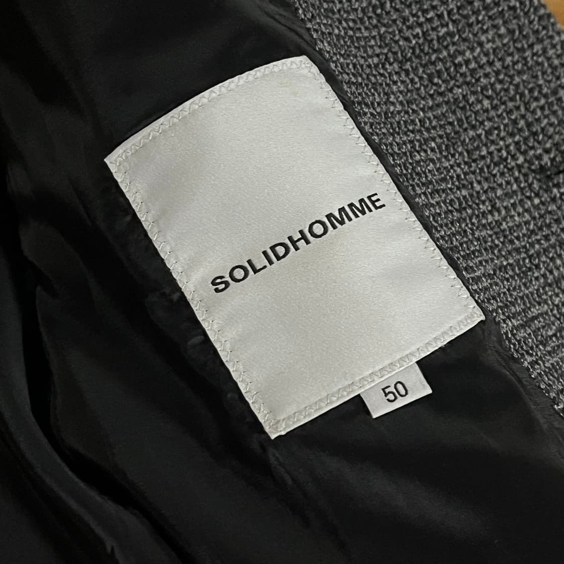 [100] 솔리드옴므 보카시 울 스판자켓 상품이미지7