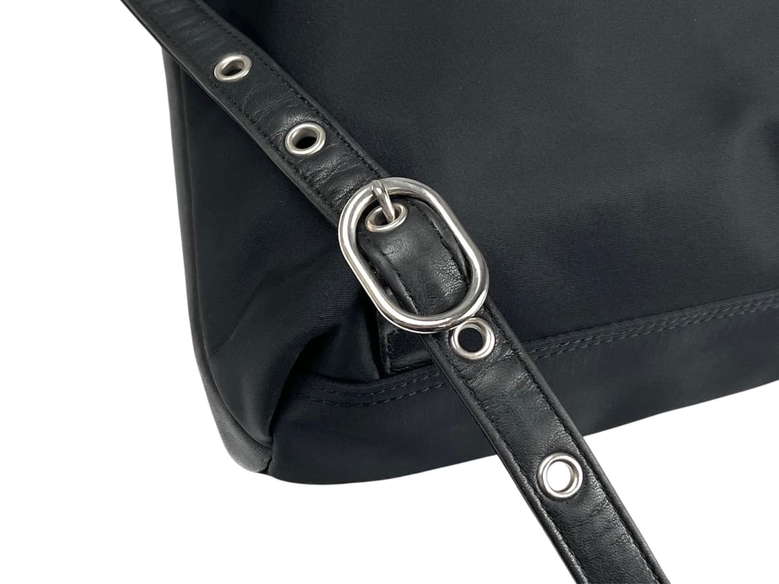 nylon leather mini rucksack 상품이미지5