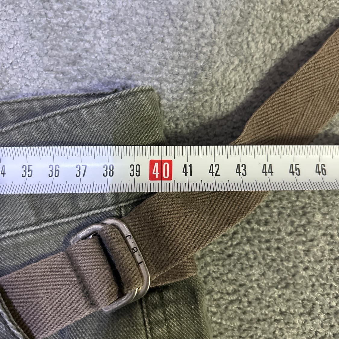 Vtg y2k 포켓 카고 팬츠 L 상품이미지4