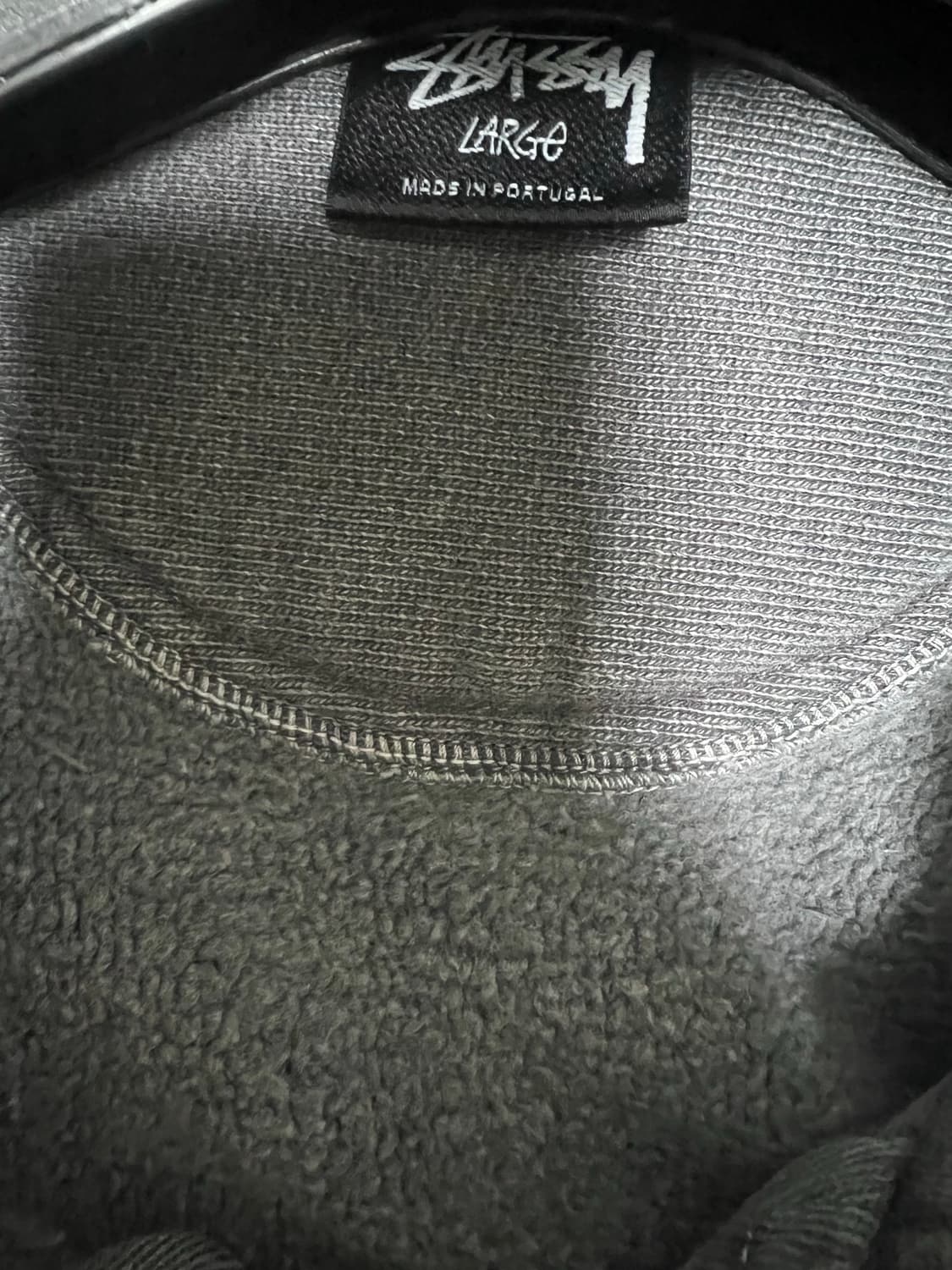 스투시 피그먼트 후드집업 L 상품이미지2