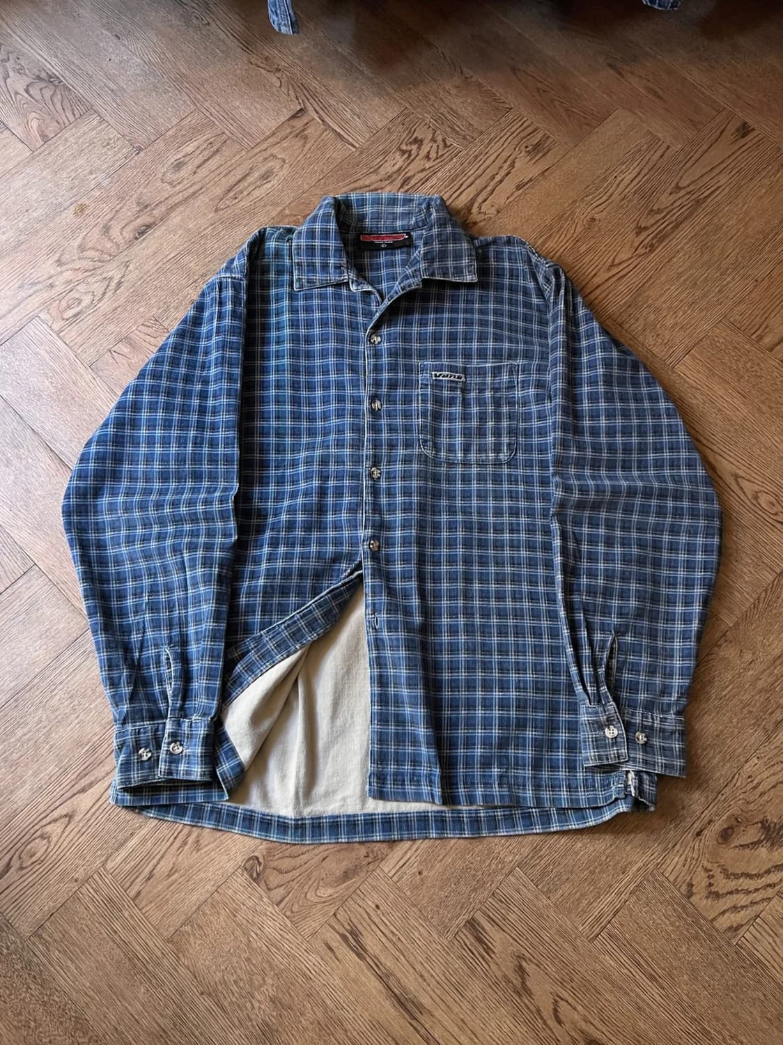 [L]반스 재팬 헤리티지 스케이터 코듀로이 체크 셔츠 상품이미지1