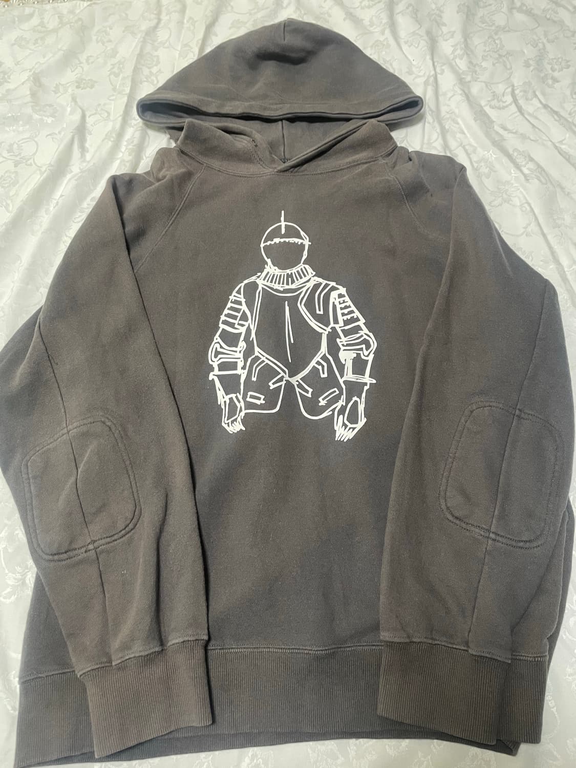 넘버나인 01SS 기사 후드티 (3) 상품이미지3