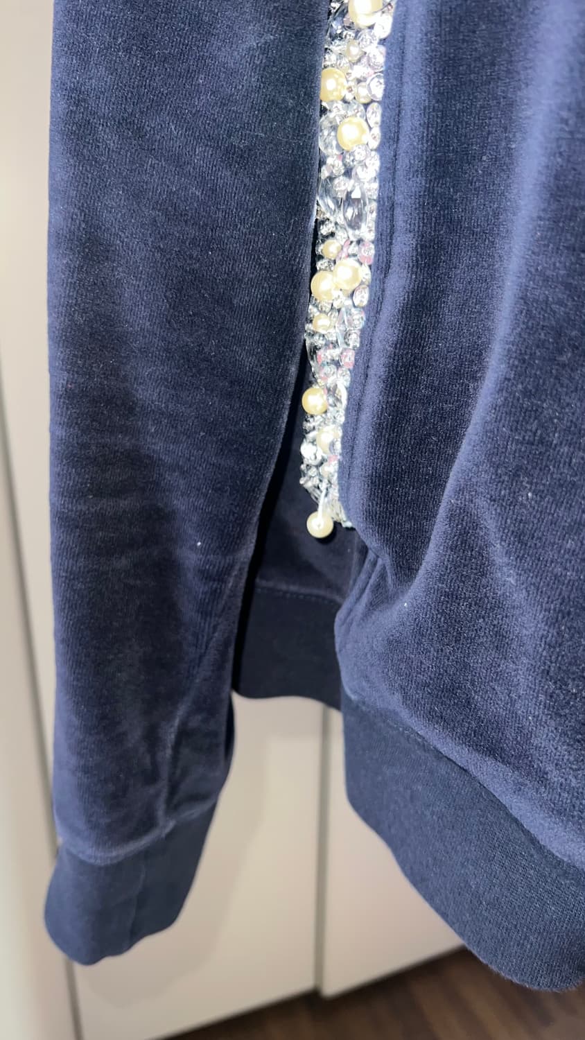 Rady 라디 벨벳 후드집업 오네 히메 갸루 상의 상품이미지3