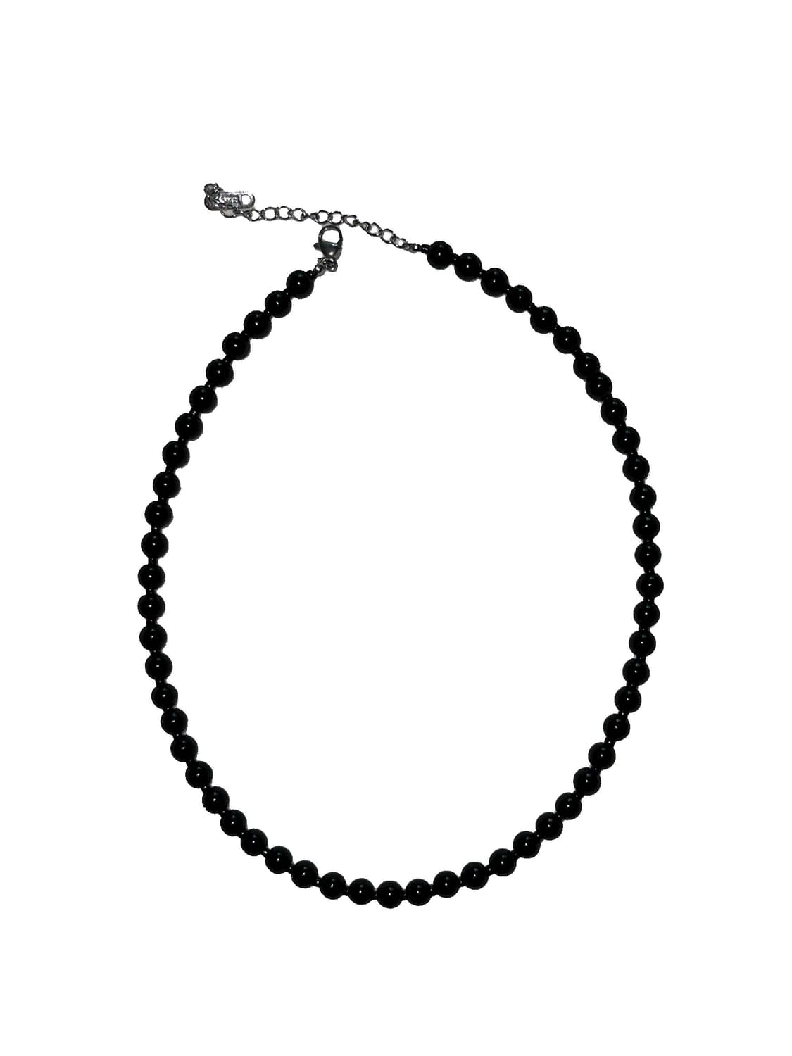 Black beaded necklace  상품이미지1