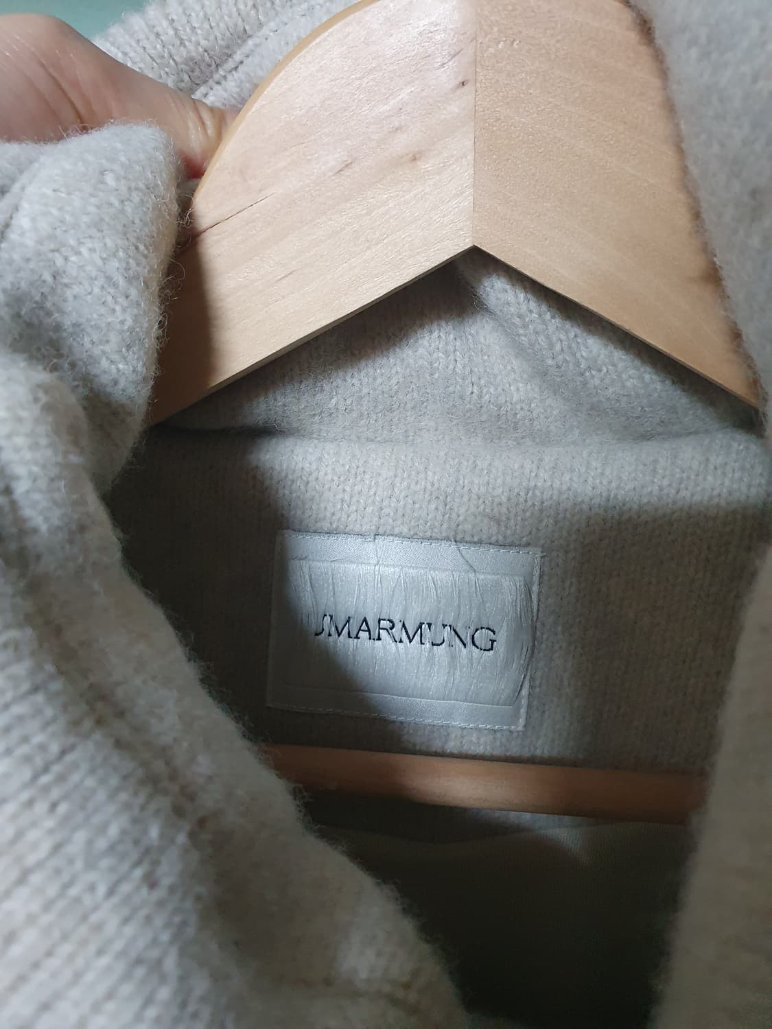 우마뭉 니트 패딩 점퍼 M 상품이미지4