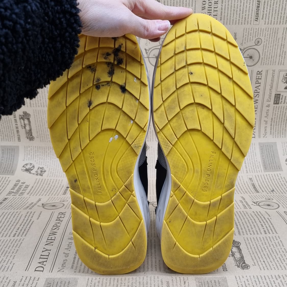 FILLING PIECES 지퍼 스니커즈 44 280 상품이미지3